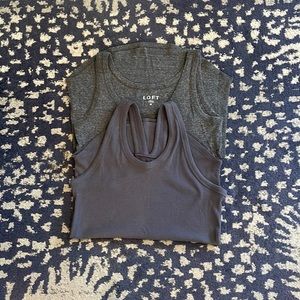 2 Loft Tanks (1 Racer back)
